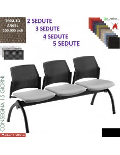 FREE panca imbottita attesa rivestimento tessuto ANGEL class 1IM