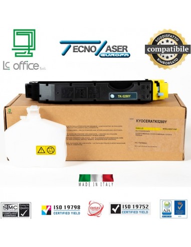 TK-5280Y Toner compatibile KYOCERA 1T02TWANL0