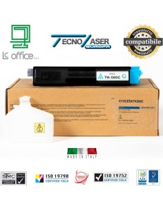 TK-580C Toner compatibile KYOCERA 1T02KTCNL0