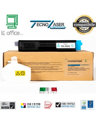 TK-590C Toner compatibile KYOCERA 1T02KVCNL0