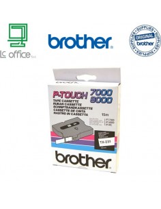 Brother TX-231 Cassetta nastro per etichettatura originale
