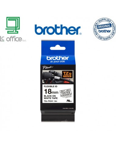 Brother TZe-FX241 Cassetta nastro per etichettatura originale