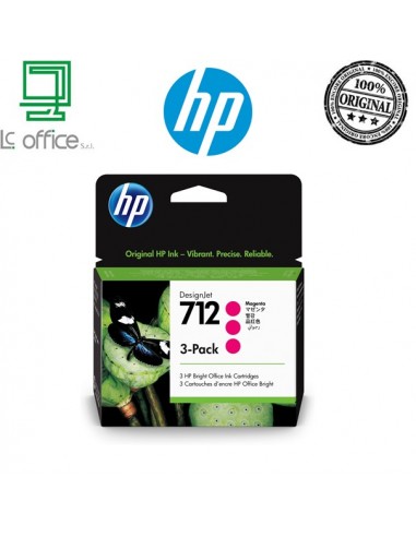 Cartuccia MAGENTA originale HP 712 - 3ED78A