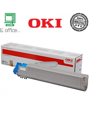 Toner Oki originale CIANO 45536507