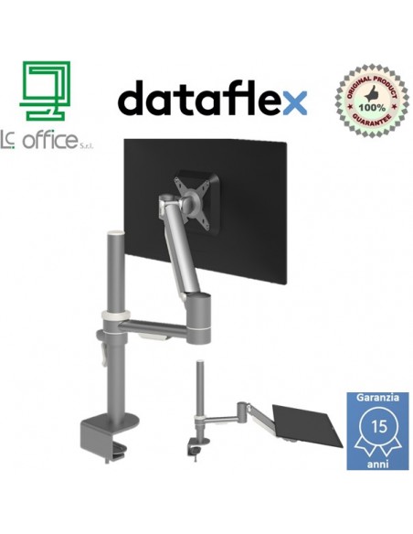 Viewmate plus braccio porta monitor - scrivania 52.852 Dataflex