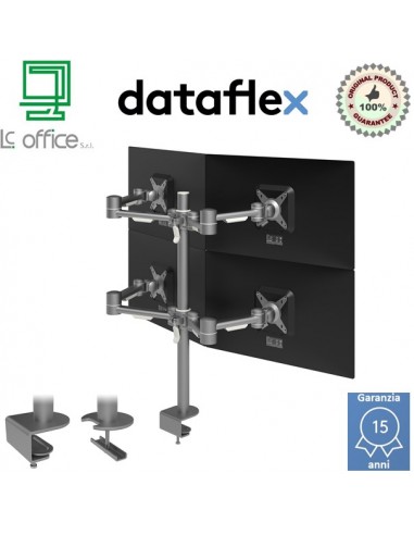 Viewmate braccio porta 4 monitori - scrivania 52.622 Dadaflex