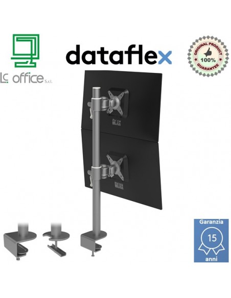 Viewmate braccio porta dopio monitor - scrivania 52.672 Dadaflex