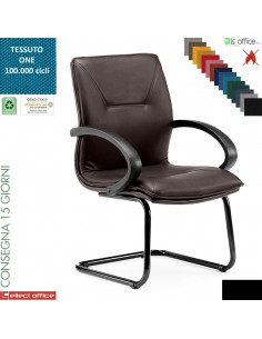 Sadia Poltrona interlocutore rivestimento tessuto ONE class 1 IM