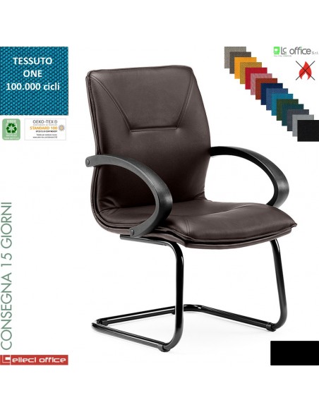 Sadia Poltrona interlocutore rivestimento tessuto ONE class 1 IM