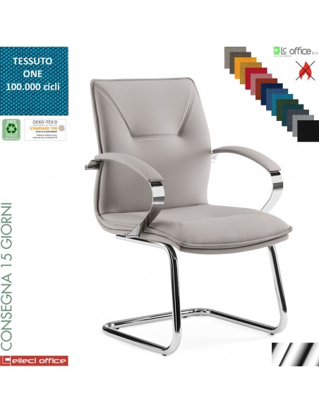 Sadia PLUS Poltrona interlocutore rivestimento tessuto ONE class 1 IM