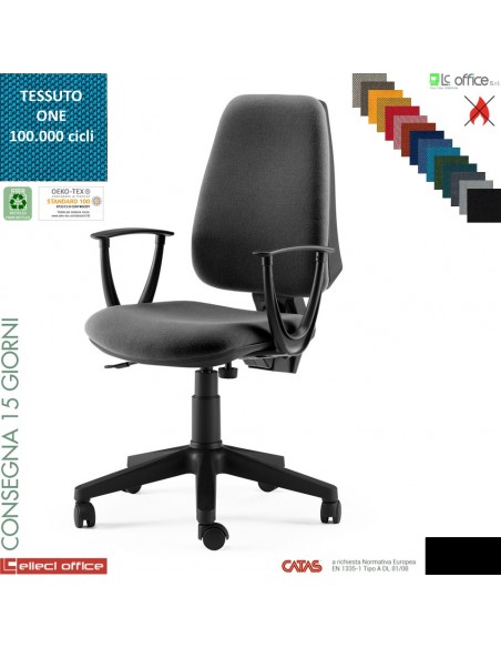 Masha Sedia operativa con contatto permanente base nylon tessuto ONE class 1 IM