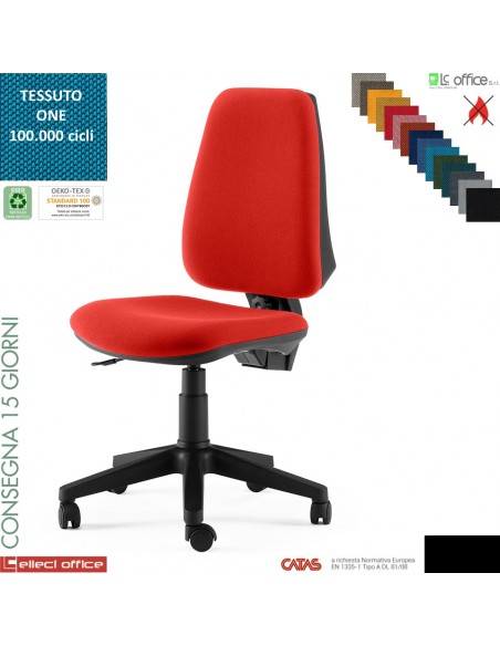 Masha Sedia operativa contatto permanente base nylon  tessuto ONE class 1 IM