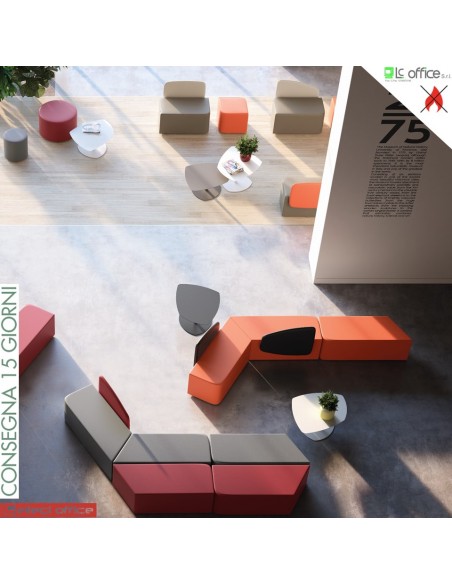 MANTRA Poltrone attesa COMPONIBILE richiesta di progetto