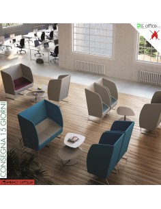 ITACA ACOUSTIC Poltrone attesa COMPONIBILE richiesta di progetto