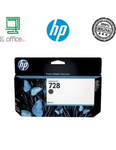 Cartuccia NERO OPACO originale HP 728 - F9J68A