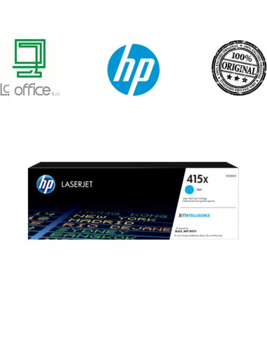 Cartuccia CIANO originale HP 415X - W2031X