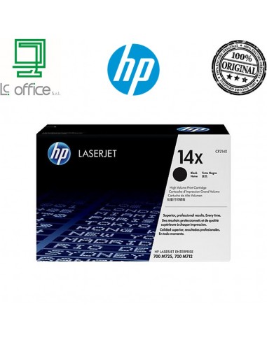 Cartuccia NERO originale HP 14X - CF214X