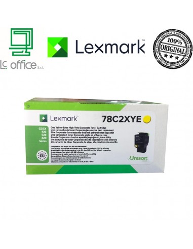 Cartuccia GIALLO originale LEXMARK 78C2XYE