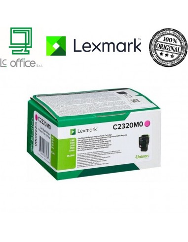 Cartuccia MAGENTA originale LEXMARK C2320M0