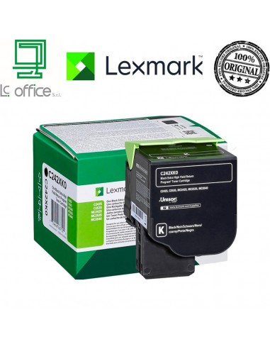 Cartuccia NERO originale LEXMARK C242XK0