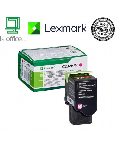 Cartuccia MAGENTA originale LEXMARK C232HM0