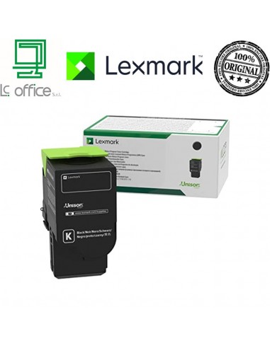 Cartuccia NERO originale LEXMARK C232HK0