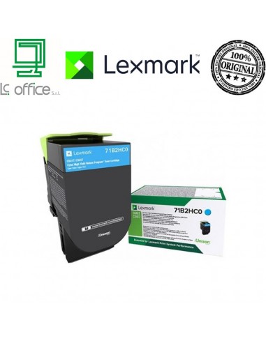 Cartuccia CIANO originale LEXMARK 71B2HC0