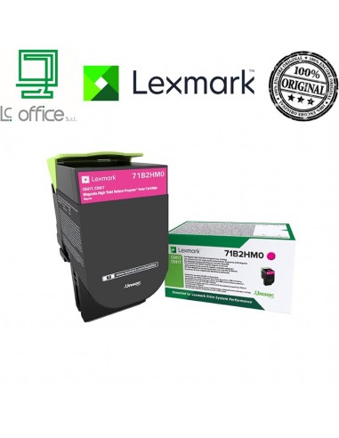 Cartuccia MAGENTA originale LEXMARK 71B2HM0