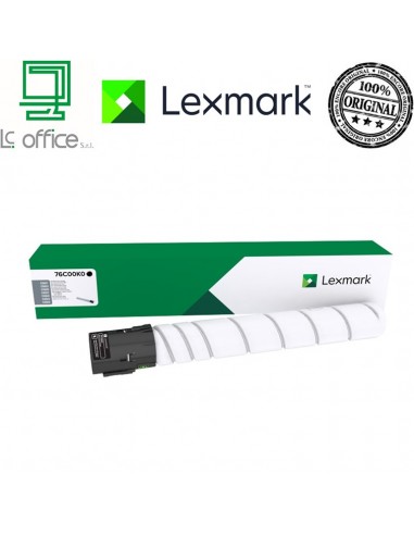Cartuccia NERO originale LEXMARK 76C00K0