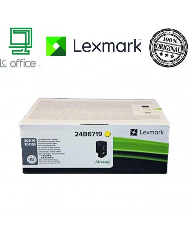 Cartuccia GIALLO originale LEXMARK 24B6719