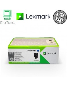Cartuccia CIANO originale LEXMARK 24B6717