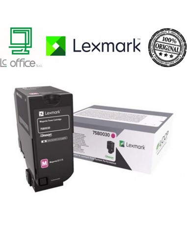 Cartuccia MAGENTA originale LEXMARK 75B0030