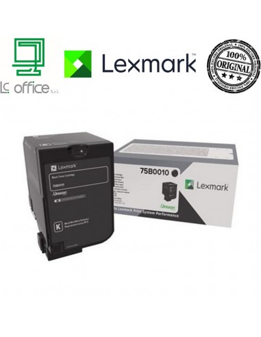 Cartuccia NERO originale LEXMARK 75B0010