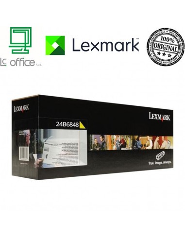 Cartuccia GIALLO originale LEXMARK 24B6848