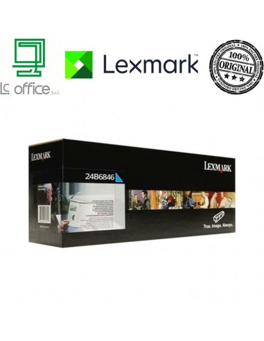 Cartuccia CIANO originale LEXMARK 24B6846