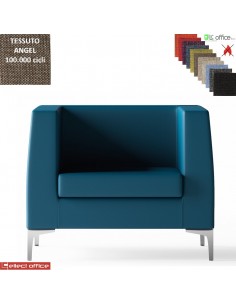 DEXTER poltrona attesa rivestimento tessuto ANGEL class 1IM