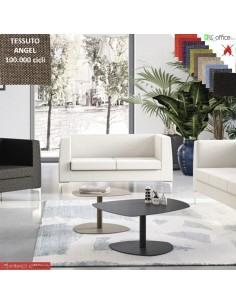 DEXTER divano 2 posti attesa rivestimento tessuto ANGEL class 1IM