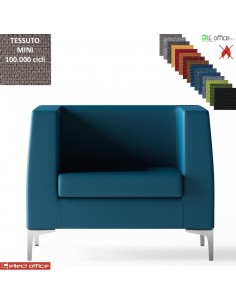 DEXTER poltrona attesa rivestimento tessuto MINI class 1 IM