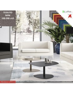 DEXTER poltrona attesa 2 posti rivestimento tessuto MINI class 1 IM