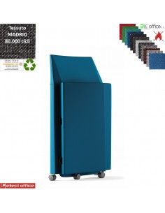 Zip Poltroncina pieghevole con ruote rivestimento tessuto MADRID class 1IM