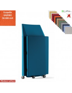 Zip Poltroncina pieghevole con ruote rivestimento ecopelle GAZEBO Class 1 IM