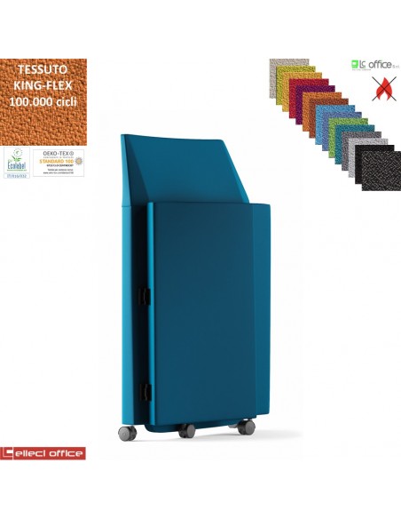 Zip Poltroncina pieghevole con ruote rivestimento TESSUTO KING FLEX class 1 IM