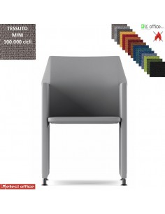 Zip Poltroncina pieghevole con piedini rivestimento TESSUTO MINI class 1 IM