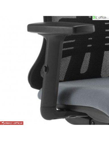 Coppia braccioli in polipropilene regolabili in altezza traslatore pad PU modelli ALTEA - BR68