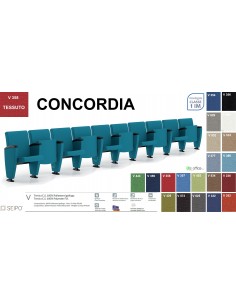 Concordia CT1PS SQ PP 10 POSTI poltrona da sala cinema TEATRO