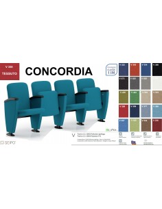 Concordia CP1PI ST PP 4 POSTI poltrona da sala cinema TEATRO