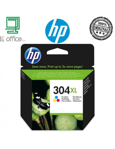 CARTUCCIA HP 304XL TRI-COLOR ORIGINAL INK CRTG - N9K07A