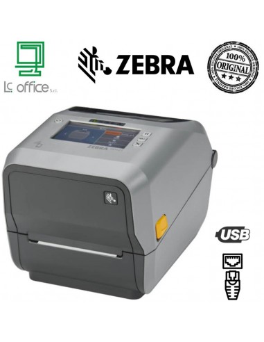 ZEBRA ZD621 TT/12D/LAN/BT/USB/SERIALI/EU&UK CORDS - ZD6A143-30EF00E