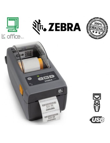 Stampante Zebra ZD411 TD 203dpi BT LAN HOST - ZD4A022-D0EE00E