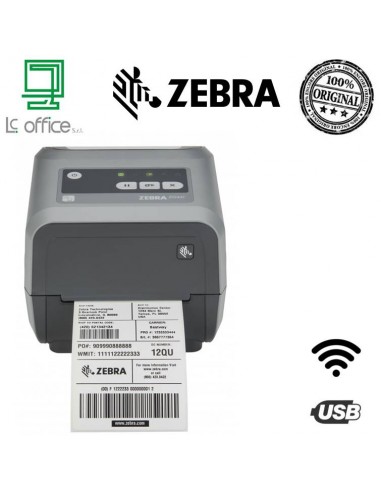 Stampante Zebra ZD421 CARTRIDGE TT 203dpi WIFI BT USB MODULAR CONNECTIVITY - ZD4A042-C0EW02E